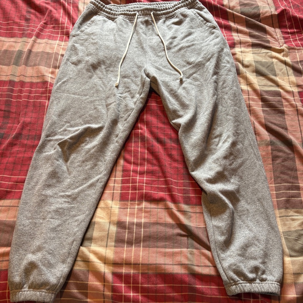 American Eagle Men's Gray Sweatpants Size L Tall